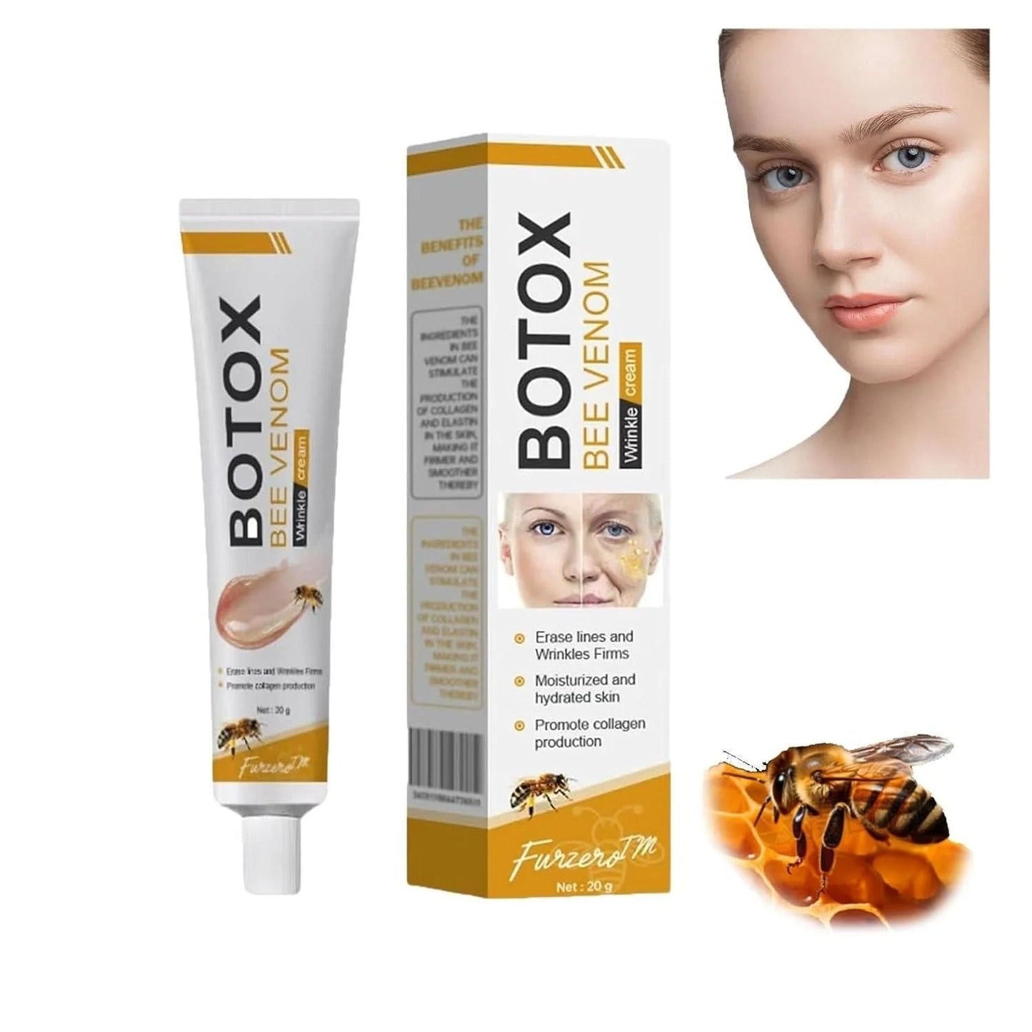 (Buy 1 Get 1 Free) Bee Venom Botox Wrinkle Repair Cream
